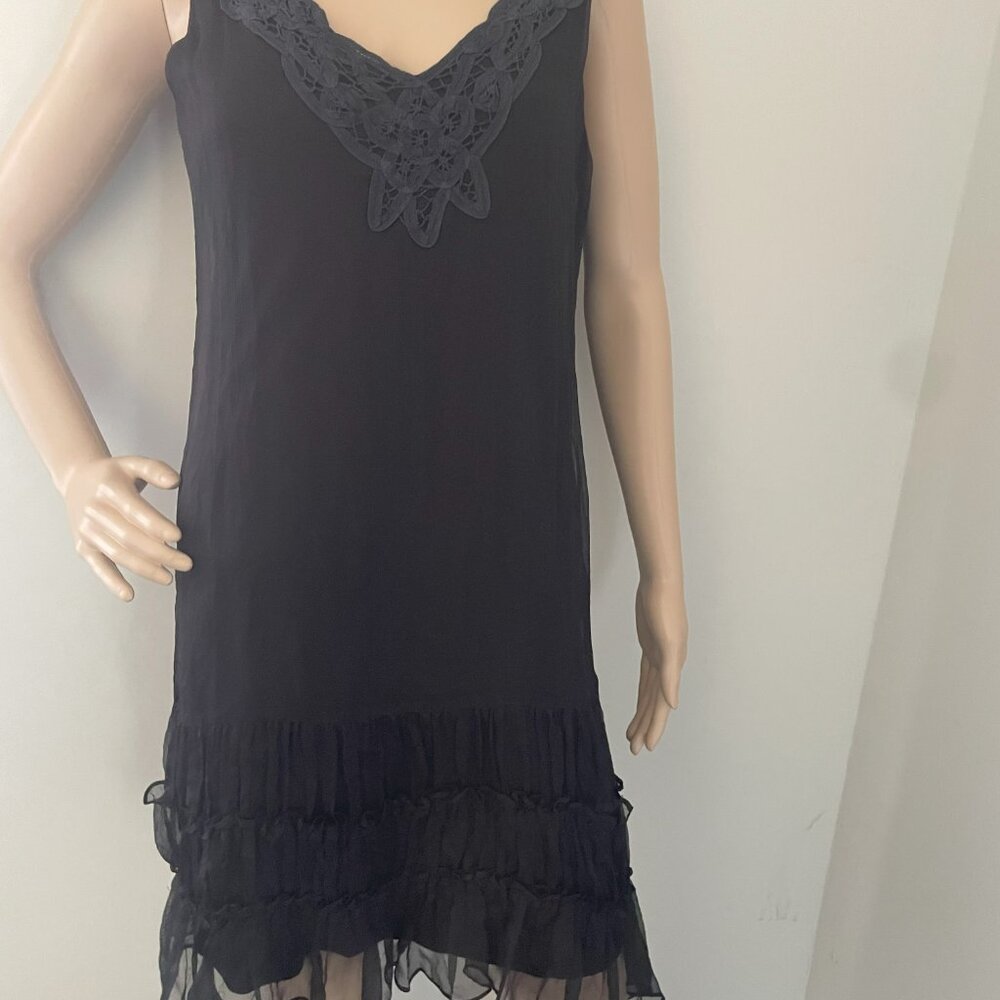 Ella Moss Dress - Black Small